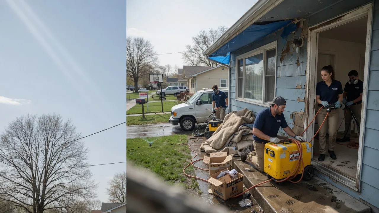 Basement Flood Cleanup in Evanston, WY near me